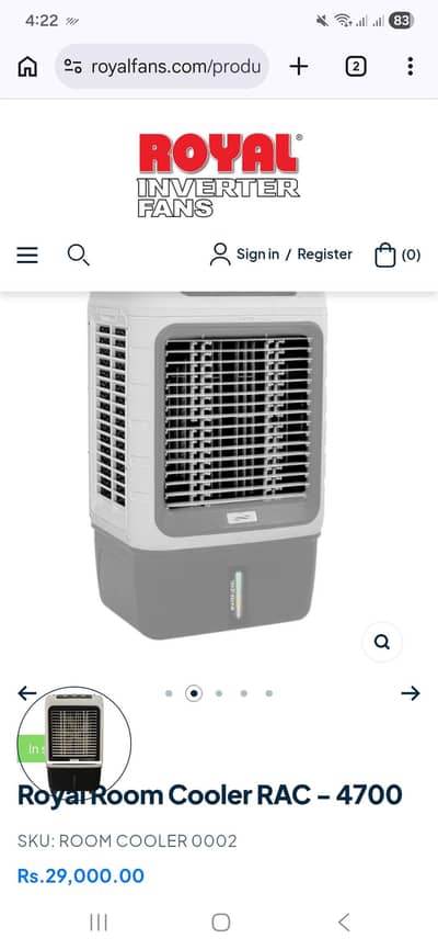 air cooler for sale
