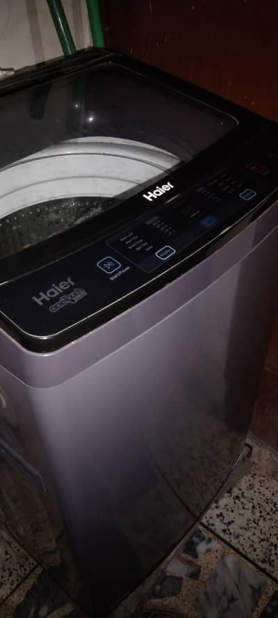 Haier atou 9kg 1 month use lush condition 03043048304 urgent sell