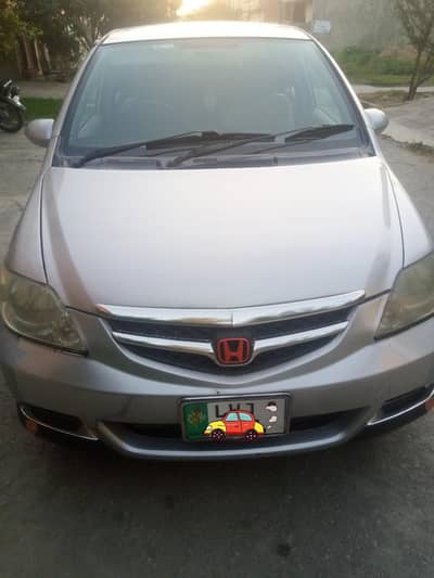 Honda City 2006 Silver Lahore Number for Sale