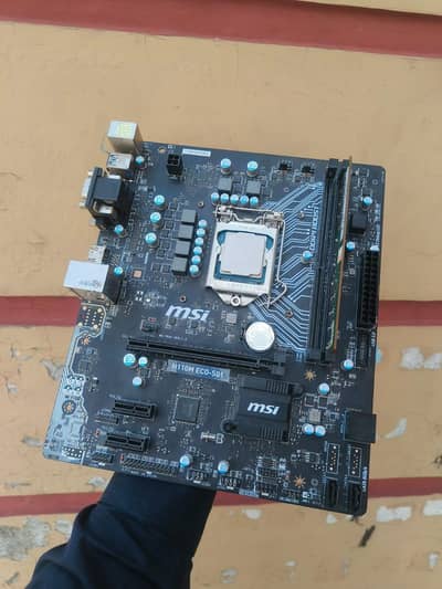 Motherboard + Processor + Ram Combo.