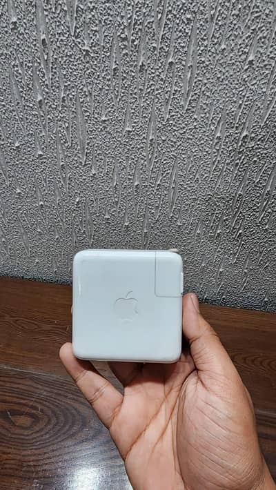 Original apple 67W adopter with 2 meter(C to megasafe wire)