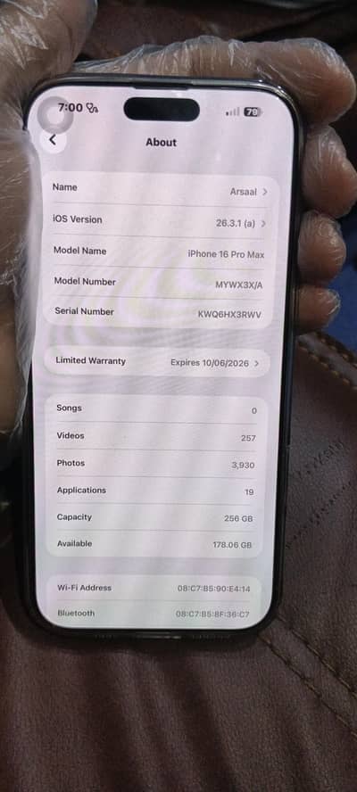 Iphone 16 Pro Max PTA Approved