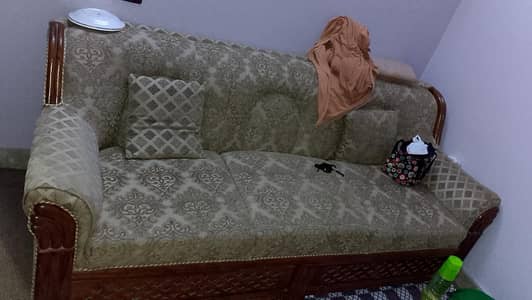Sofa, Setty & Divider for Sale (Available Separately)