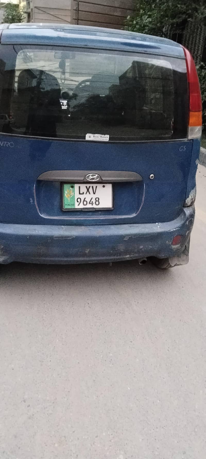 Santro,plus,2000,blue 1