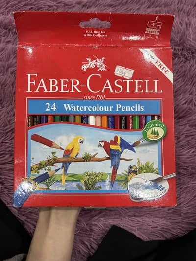 Faber Castell 24 Watercolour Pencils