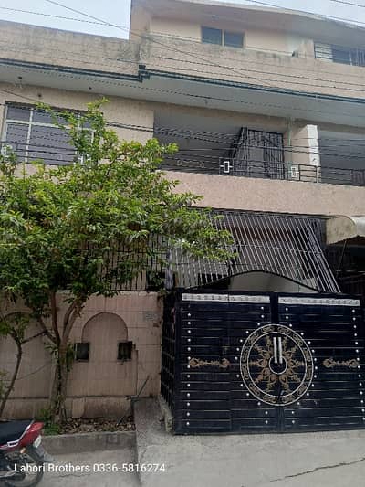 5 Marla Dhai Story House for Sale in Sector 2 on Investor rate with 2 Has Meters 2 Bijli Meter and water supply
