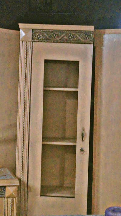 Wooden wardrobe