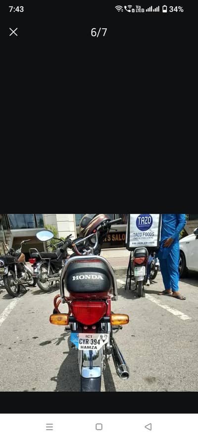 honda cd 70 full ok hy buy and run or dubal saman k sat hy