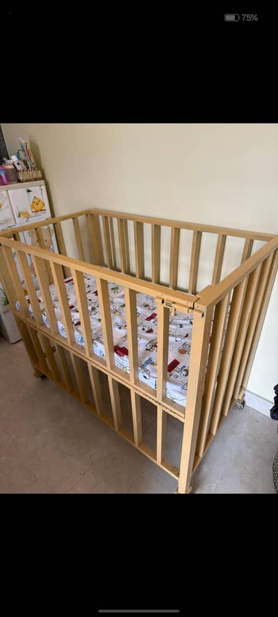 Baby Cot with mattress | Baby Furniture