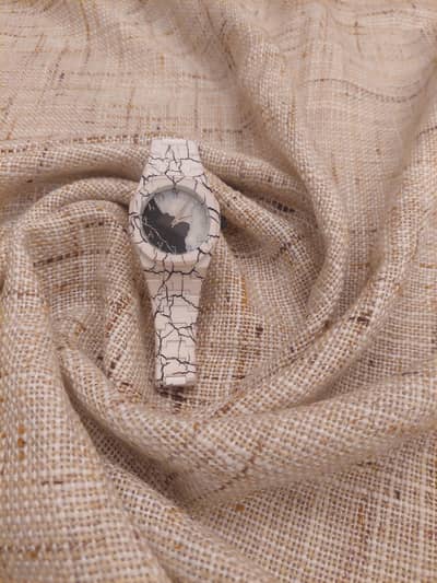 White marble aura watch