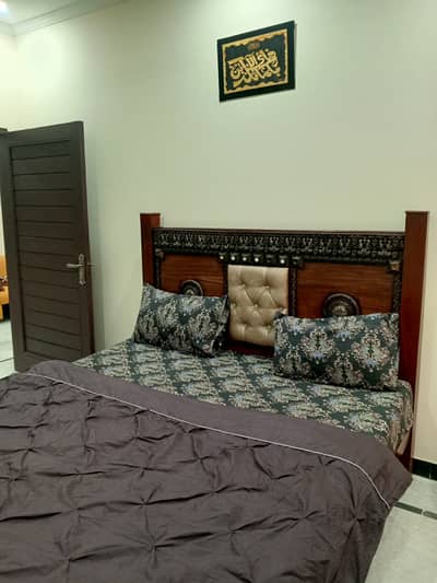 Furnished Apartment for Rent per day daily Weekly Stay in Commercial Market Rawalpindi