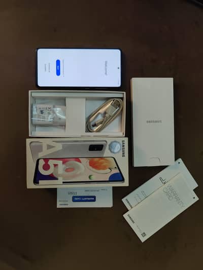 Samsung a51 6/128 Complete Box PTA Approved Like New