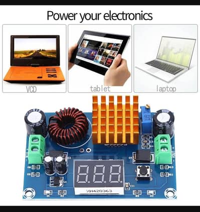 Boost Buck mobile converter DC 1-24V Adjustable meter Step