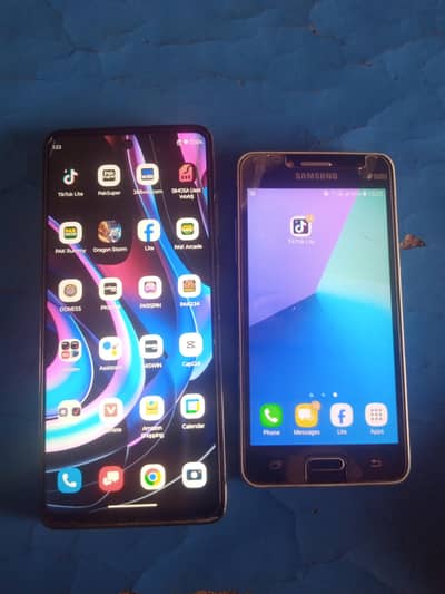 6+6/256 moto 2021 + Samsung grand prime plus