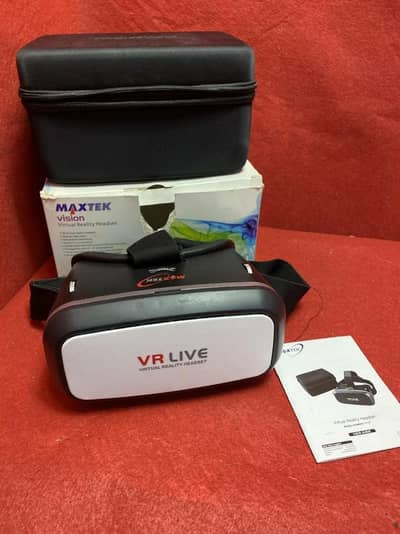 Maxtek Vision 3D Virtual Reality Headset (Model VR01)