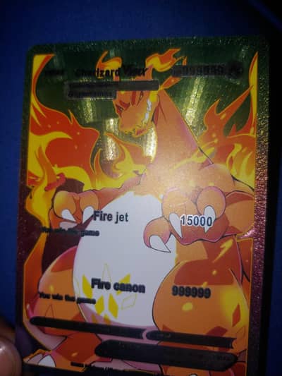 Pokemon rear card
