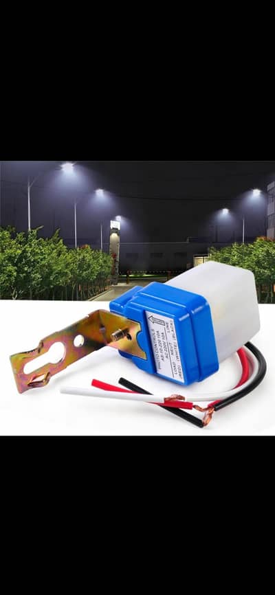 Day/Night on and Off Solar Photocell Water Proof Dusk Till Dawn