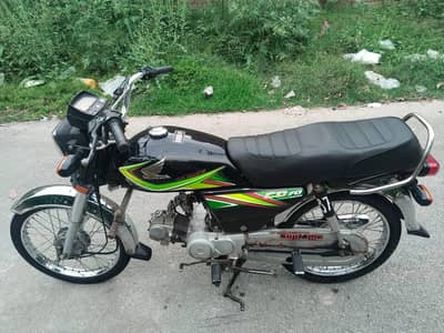 Honda CD70 2019B modal. Contact 03225488584