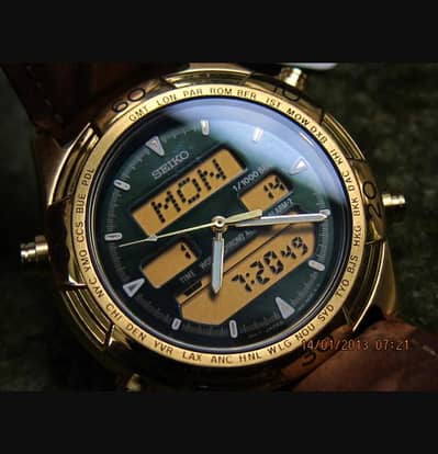 Seiko Japan dual time