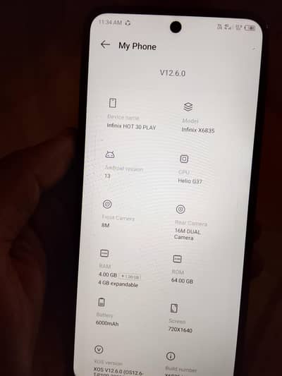 infnix hot30 play. 4.64