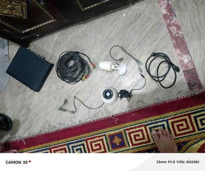 3 camera with recorder