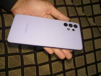 Samsung galaxy A32 full box minor shade 6/128 exchange possible