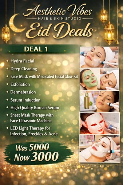 Hydra facial,face laser,beard line laser