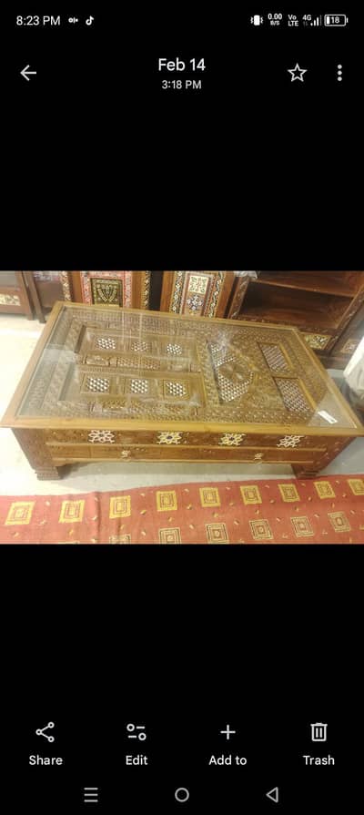 table Swati handmade