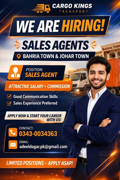 Sales person need for Truck Dispatching