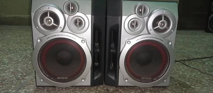 Aiwa speaker 6inch good sound oirignal japani 80watt 80watt