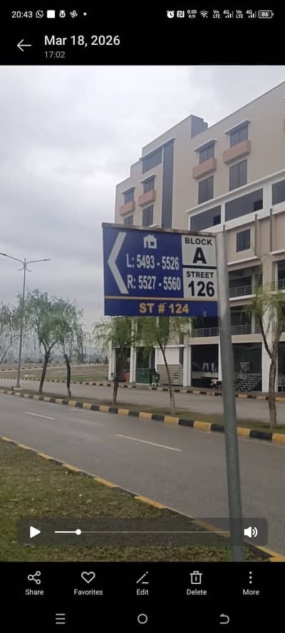 5 Marla Own Ideal Corner Plot (opposite to Comercial) in Faisal Hills