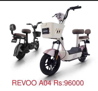 REVOO ELECTRIC BIKE , Scooty , Electric bicycle ,