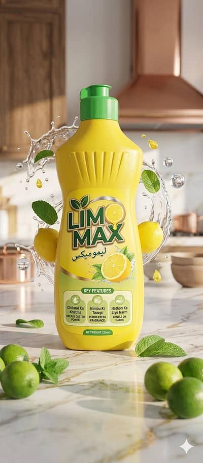 limo max  dish washing liquid