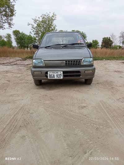 suzuki mehran vxr model2014 new tair engien100/A C /heater chalo