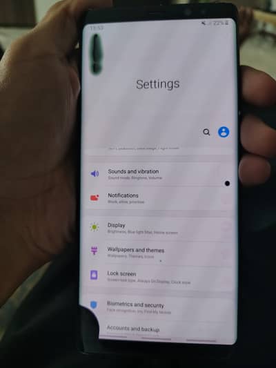 Samsung Mobile Note 8