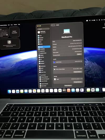 MACBOOK PRO 2019 32 Ram 1 Tbssd