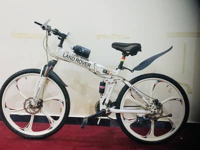 Land Rover Bicycle UK Made Dubai Import Almunium Foldable