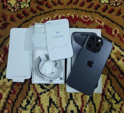 15 Pro 256gb Non Pta, Complete Box