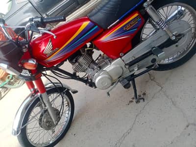 honda CG 125 bike for sale WhatsApp 03308320214