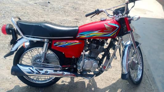 Honda 125 CG motorcycle for sale hai Lahore number 0325/1406/112