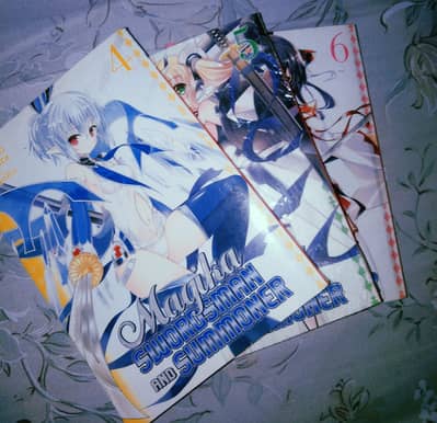 Manga Magika swordsman and summoner