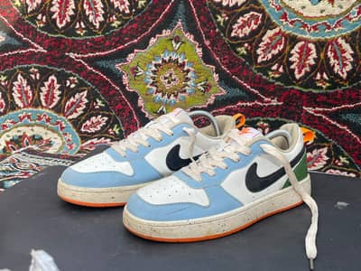 Nike Court Borough Low 2 GS 'White Alabaster Speckled'. Re by rekix