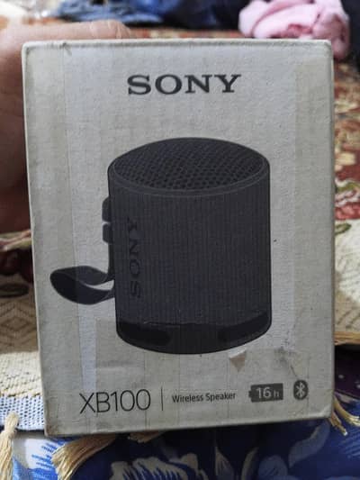 Sony xb100 Bluetooth speaker