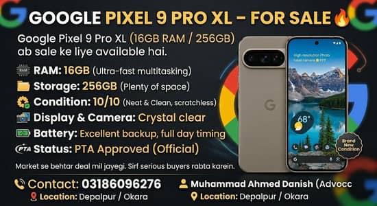 GOOGLE PIXEL 9 PRO XL OFFICIAL PTA