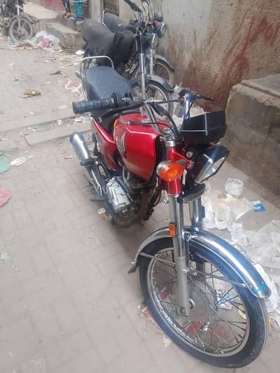 cg125 2012 geniun condition