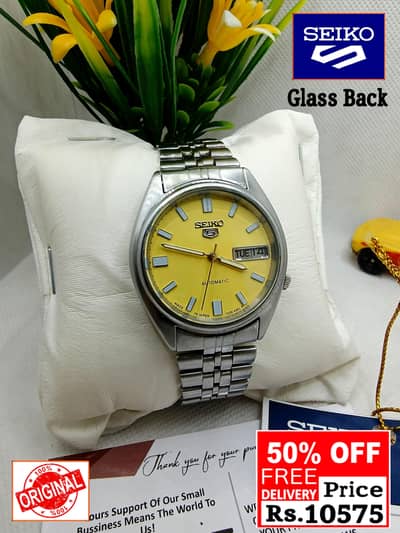 Seiko 5 Citizen Orient Automatic Pre-Owned watch Japan 03161737353