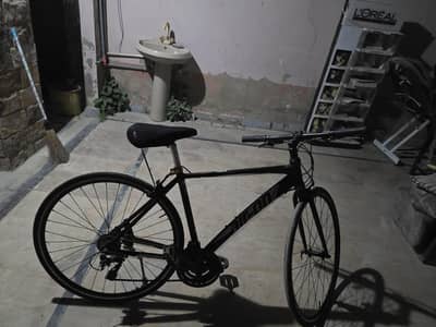 air on hybrid bicycle