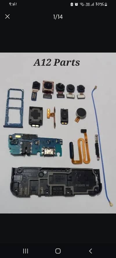 Samsung A12 Parts Original panel be available
