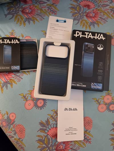 PITAKA moonrise case  and wallet for 17 pro max