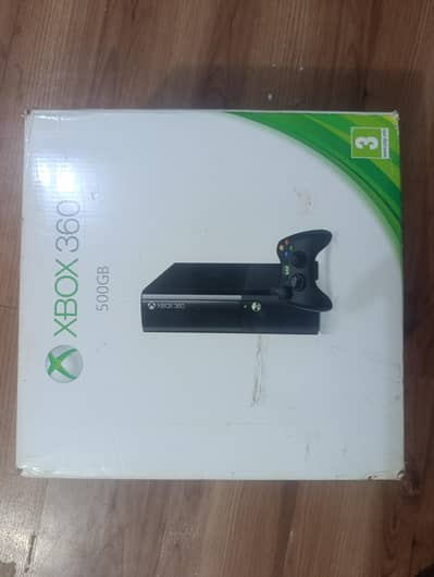 Xbox 360 - 500GB in very good condition